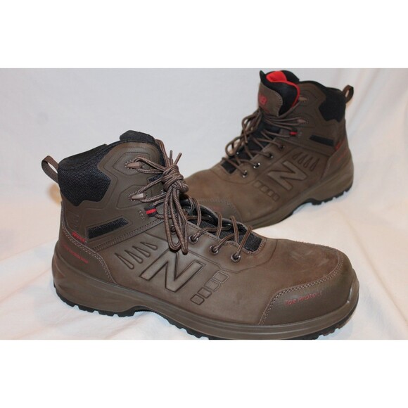 New Balance Work & Safety Calibre Comp Toe EH PR BROWN Boots NWOB SZ 14 $180 main image 9